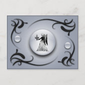 Zodiac Virgo Postkarte (Vorderseite)