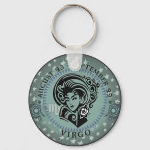 Zodiac Virgo Schlüsselanhänger