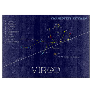 Zodiac Virgo Schneidebrett