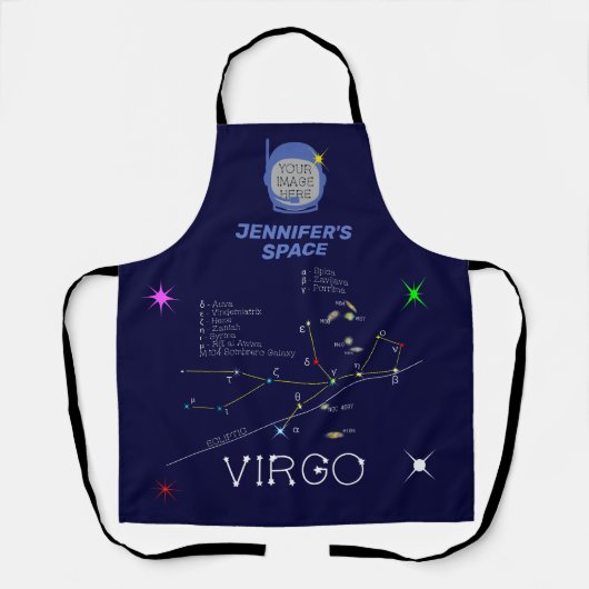 Zodiac Virgo Schürze (Vorderseite)