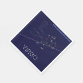 Zodiac Virgo Serviette (Ecke)