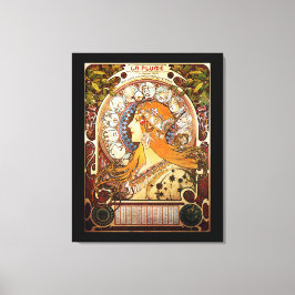 Zodiac von Alphonse Mucha Leinwanddruck