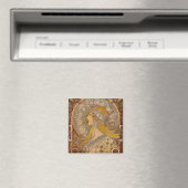 Zodiac von Mucha Magnet (In Situ (Geschirrspüler))