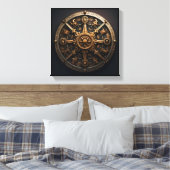 Zodiac Wheel Art Leinwand (Insitu (Schlafzimmer))