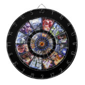 Zodiac Wheel Custom Game Dartscheibe (vorne)
