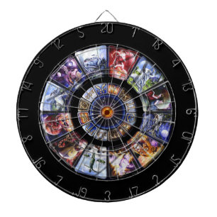 Zodiac Wheel Custom Game Dartscheibe
