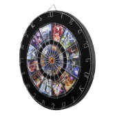 Zodiac Wheel Custom Game Dartscheibe (Vorderseite rechts)
