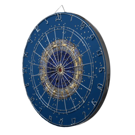 Zodiac Wheel Dartscheibe (Vorderseite rechts)