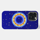 Zodiac Wheel iPhone Hülle (Rückseite (Horizontal))