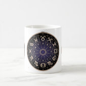 Zodiac wheel kaffeetasse (Mittel)