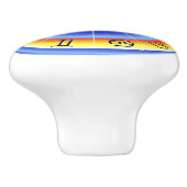 Zodiac Wheel Keramikknauf (Seitenansicht)