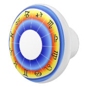 Zodiac Wheel Keramikknauf (Rechts)