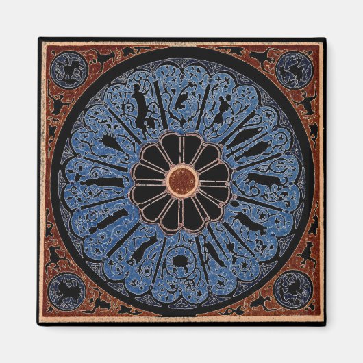 Zodiac Wheel Magnet (Vorne)