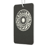 Zodiac Wheel mit Sun- und Astrologie-Symbolen Autolufterfrischer (Links)