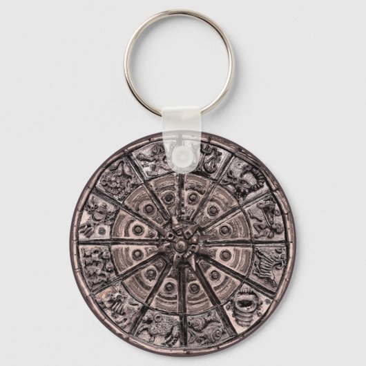 Zodiac Wheel Schlüsselanhänger (Vorderseite)