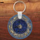 Zodiac Wheel Schlüsselanhänger (Vorderseite)