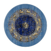 Zodiac Wheel Schneidebrett (Vorderseite)