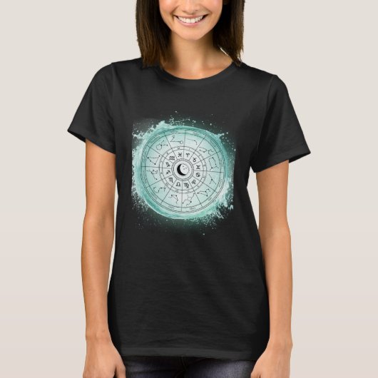 Zodiac wheel T-Shirt (Vorderseite)