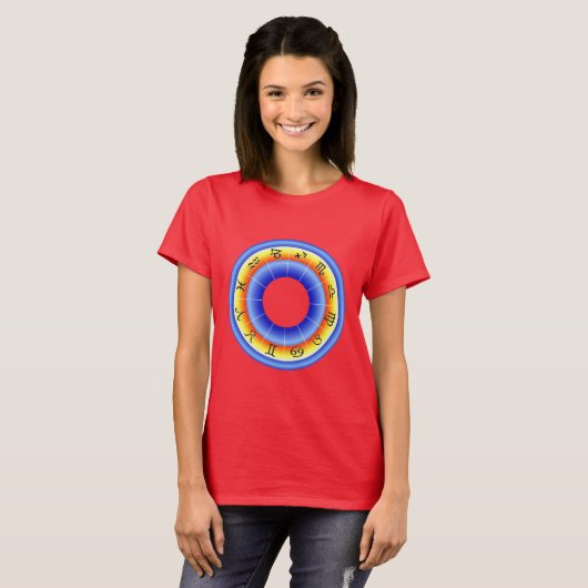 Zodiac Wheel T-Shirt (Vorne ganz)