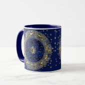 Zodiac Wheel-Tasse Tasse (Vorderseite Links)
