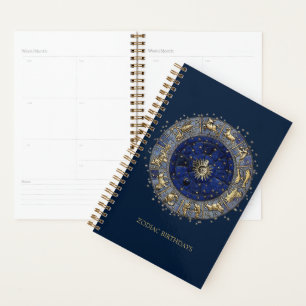 Zodiac Wheel (Text anpassbar) Planer