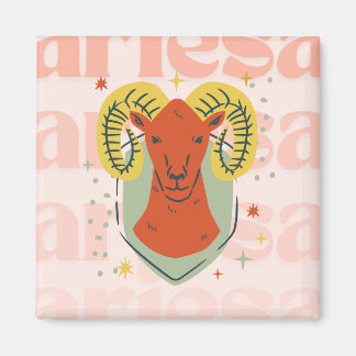 Zodiac Widder Magnet