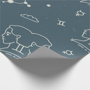 Zodiac Wrapping Paper Geschenkpapier