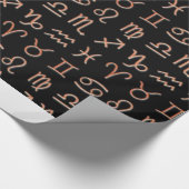 Zodiac Wrapping Paper Geschenkpapier (Ecke)