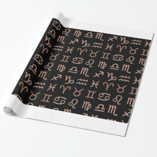 Zodiac-Wrapping-Papier Geschenkpapier