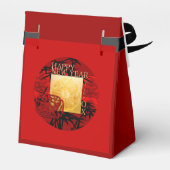 Zodiac Yin Yang Bamboo Chinese Ox Year 2021 TFB Geschenkschachtel (Rückseite)