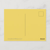 Zodiac Yin Yang Bamboo Chinese Rat Year 2020 PC Postkarte (Rückseite)