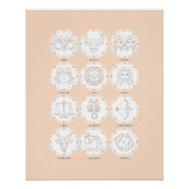 Zodiac - Zeichen 5 Poster (Vorderseite)