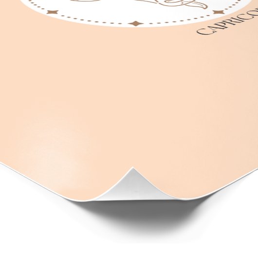 Zodiac - Zeichen 5 Poster (Ecke)