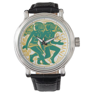 Zodiac-Zeichen Armbanduhr