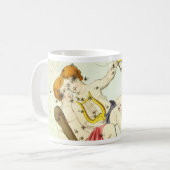 Zodiac-Zeichen: Gemini Kaffeetasse (Vorderseite Links)