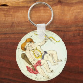 Zodiac-Zeichen: Gemini Schlüsselanhänger (Vorderseite)