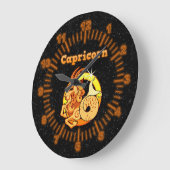 Zodiac-Zeichen Große Wanduhr (Winkel)