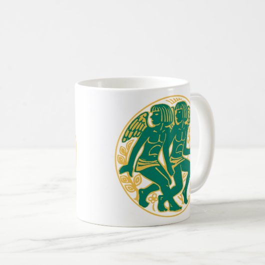Zodiac-Zeichen Kaffeetasse (VorderseiteRechts)