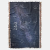 Zodiac-Zeichen Leo Decke (Vorderseite Vertikal)