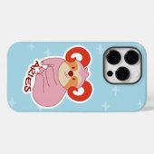 ZODIAC-ZEICHEN MIT SLOTHEN UND KAFFEBEREICHEN Case-Mate iPhone HÜLLE (Rückseite (Horizontal))