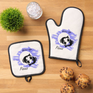Zodiac - Zeichen Ofenhandschuh & Topflappen-Set