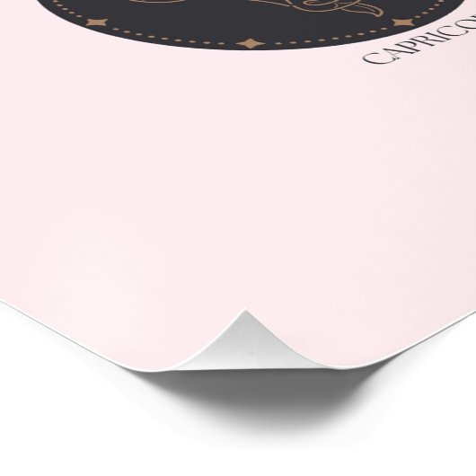 Zodiac-Zeichen Poster (Ecke)