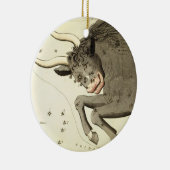 Zodiac-Zeichen: Taurus-Ornament Keramik Ornament (Rechts)