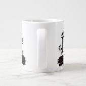 Zodiac-Zeichen und Matching-Haustiere. Krebs - Ige Jumbo-Tasse (Rückseite)