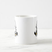 Zodiac-Zeichen und Matching-Haustiere. Leo - Huhn. Kaffeetasse (Mittel)