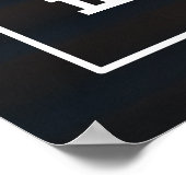 Zodiac-Zeichen von Gemini Poster (Ecke)