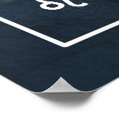 Zodiac Zeichen von Leo Poster (Ecke)