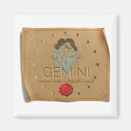 ZODIAC - Zwillinge - Magnet