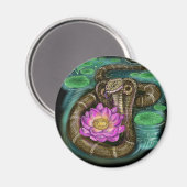 Zodiaka-Jahr der Schlange Magnet (Vorderseite/Rückseite)