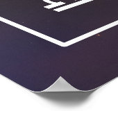 Zodiaka-Zeichen Poster (Ecke)